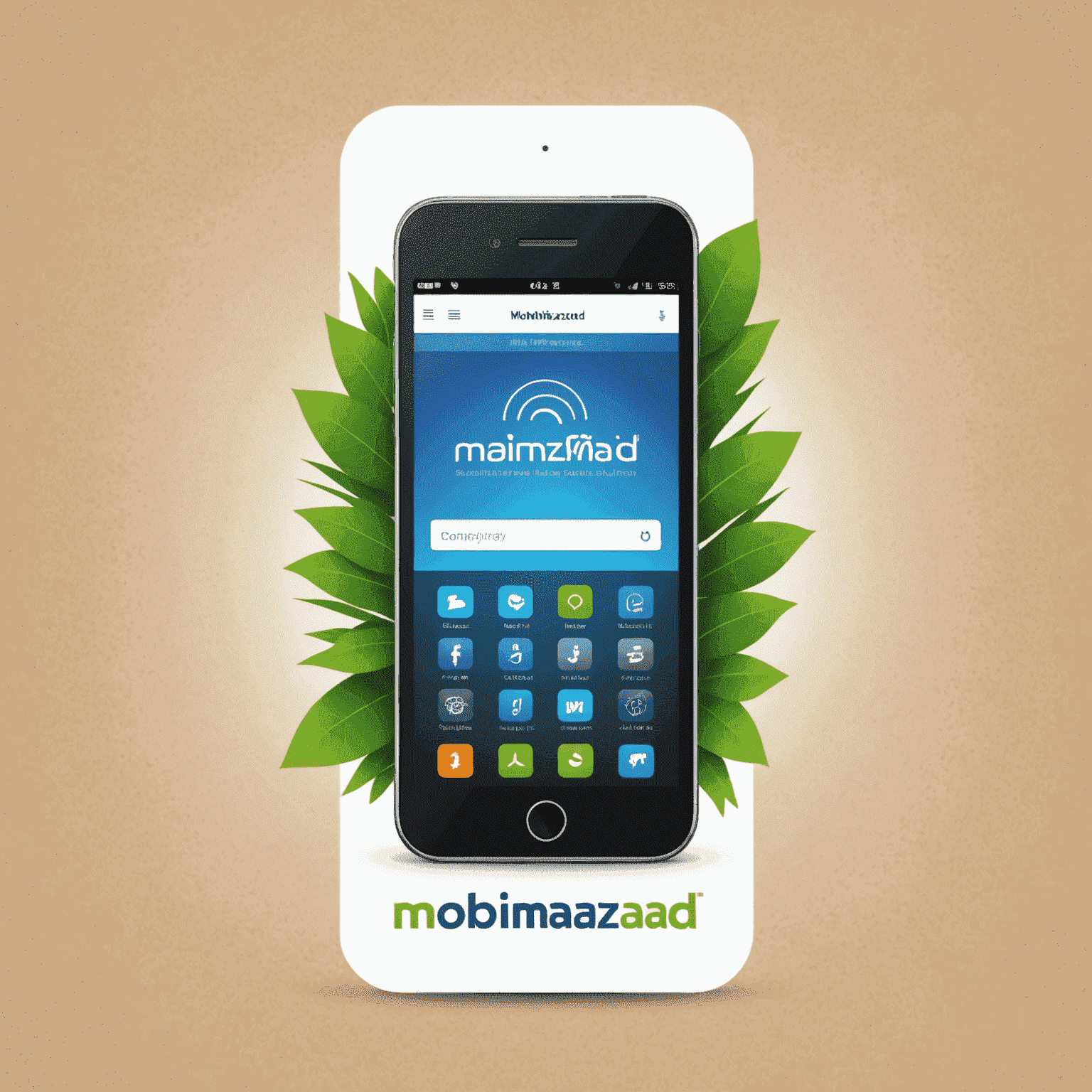 شعار mobimazad.com - شركة اتصالات محمولة